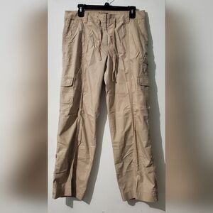 Austin Clothing Co. Women's Solid Tan Cargo Pants NWT